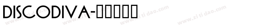 DiscoDiva字体转换
