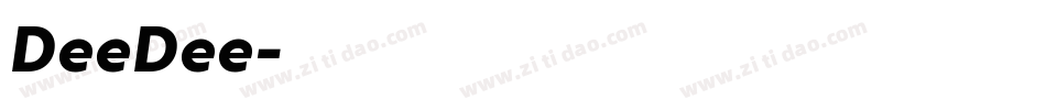 DeeDee字体转换