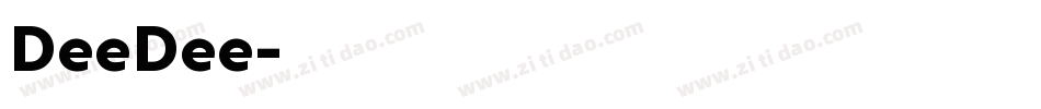 DeeDee字体转换