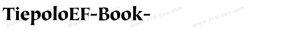 TiepoloEF-Book字体转换