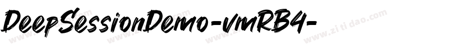 DeepSessionDemo-vmRB4字体转换