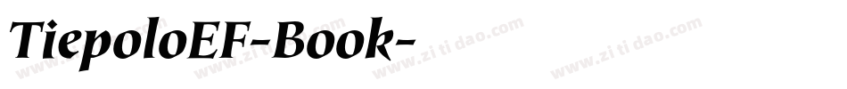 TiepoloEF-Book字体转换