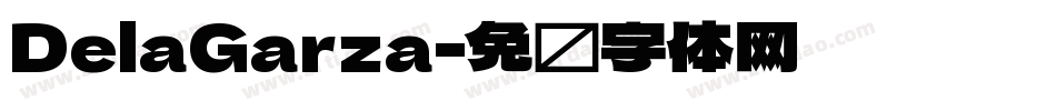 DelaGarza字体转换