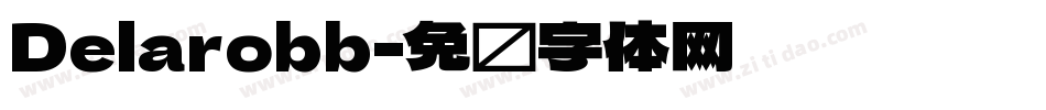 Delarobb字体转换