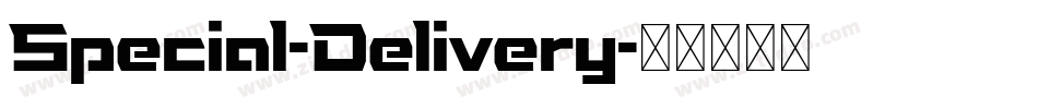Special-Delivery字体转换