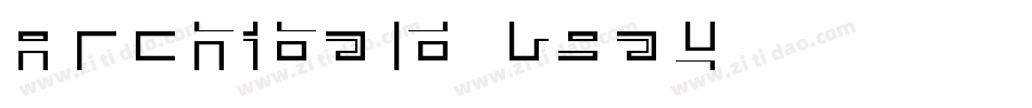 Archibald-L9ay字体转换