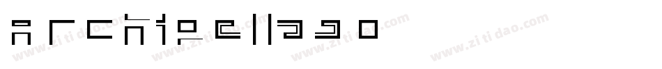 Archipellago字体转换