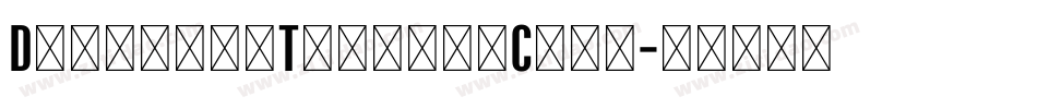 DesignerTitlingCaps字体转换