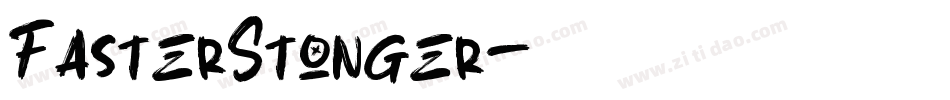 FasterStonger字体转换