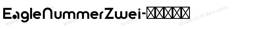EagleNummerZwei字体转换