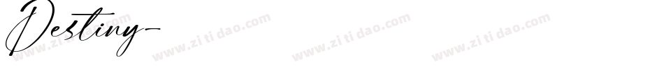 Destiny字体转换