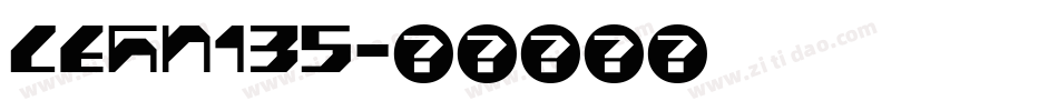 LEHN135字体转换