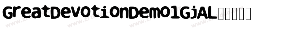 GreatDevotionDemo-1GjAL字体转换