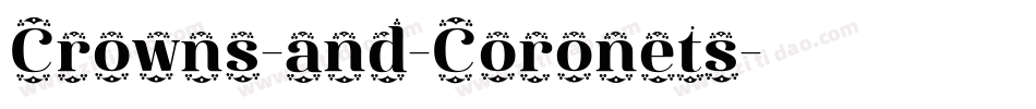 Crowns-and-Coronets字体转换