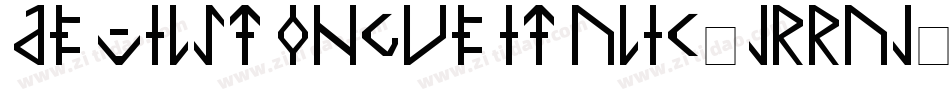 DevilsTongueItalic-JRRaj字体转换