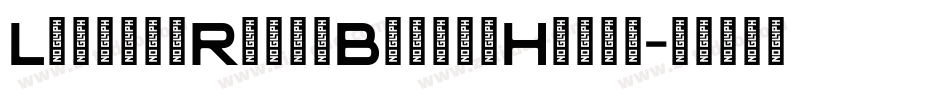 LuggageRoundBrokenHeavy字体转换
