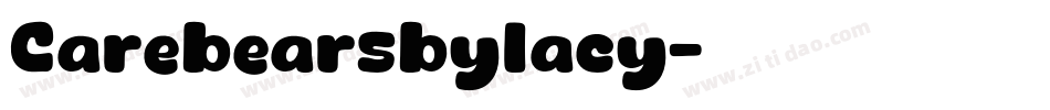 CarebearsbyIacy字体转换