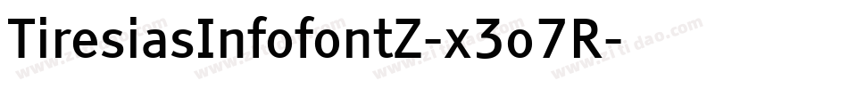 TiresiasInfofontZ-x3o7R字体转换