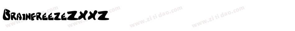 Brainfreeze20-ZXXZ字体转换