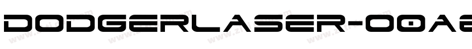 DodgerLaser-O0ae字体转换