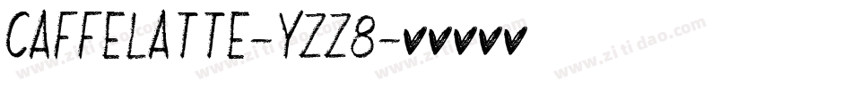 CaffeLatte-Yzz8字体转换
