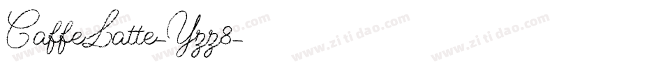 CaffeLatte-Yzz8字体转换
