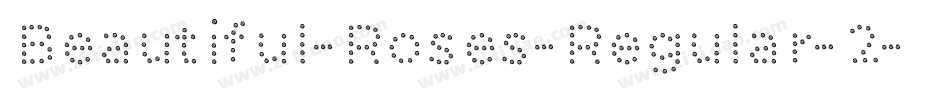 Beautiful-Roses-Regular-2字体转换
