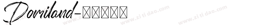 Domiland字体转换