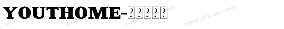 Youthome字体转换