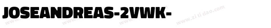JoseAndreas-2vWK字体转换