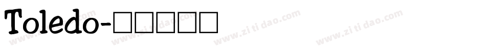Toledo字体转换