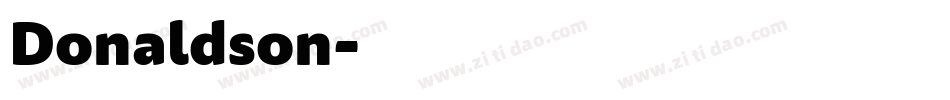 Donaldson字体转换