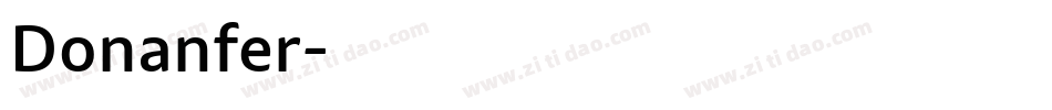 Donanfer字体转换