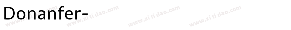 Donanfer字体转换