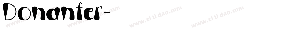Donanfer字体转换