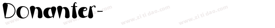 Donanfer字体转换