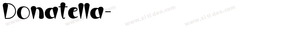 Donatella字体转换