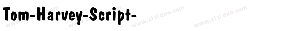Tom-Harvey-Script字体转换