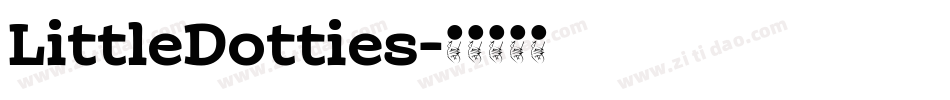 LittleDotties字体转换