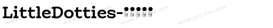 LittleDotties字体转换