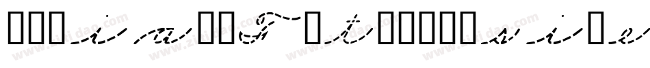 LydianMTStd-Cursive字体转换