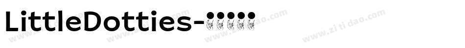 LittleDotties字体转换