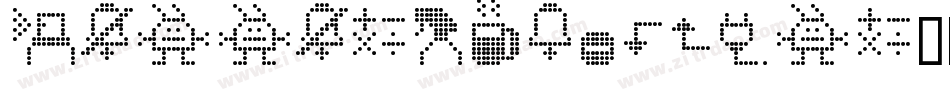 Dotto-Alphabet字体转换