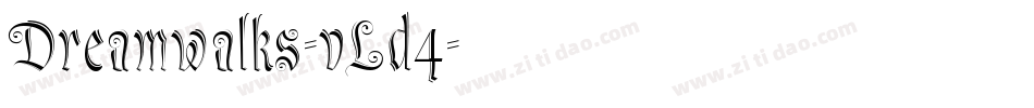 Dreamwalks-vLd4字体转换