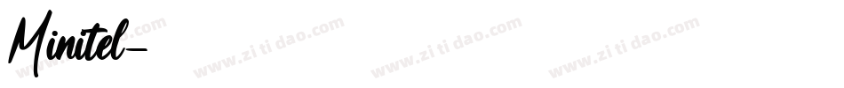 Minitel字体转换