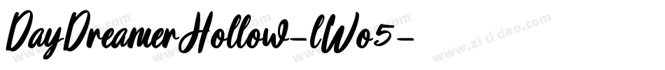 DayDreamerHollow-lWo5字体转换