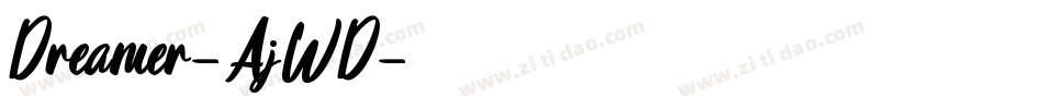 Dreamer-AjWD字体转换