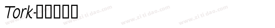 Tork字体转换
