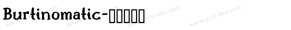 Burtinomatic字体转换