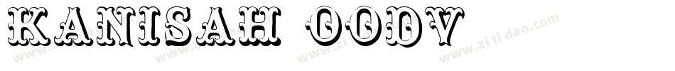 Kanisah-oODV字体转换